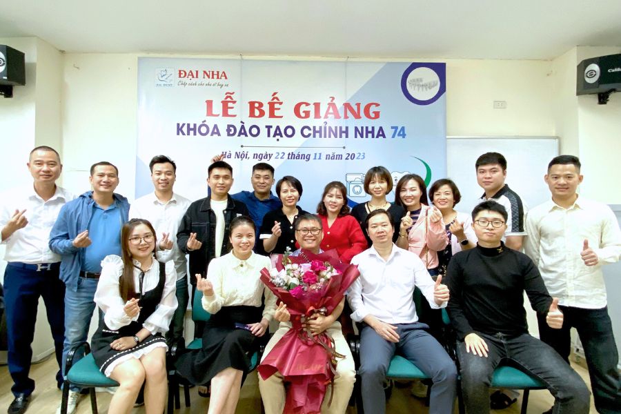 khóa học chỉnh nha cơ bản - khóa k74