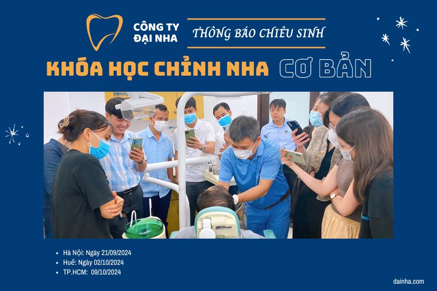 khóa học chỉnh nha cơ bản