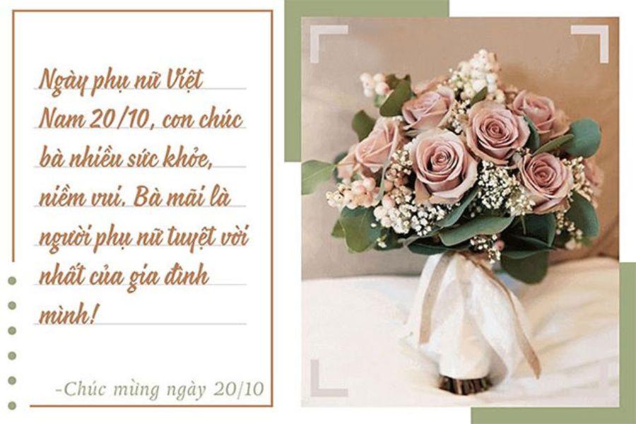 Mẫu thiệp 20/10 tặng bà (2)