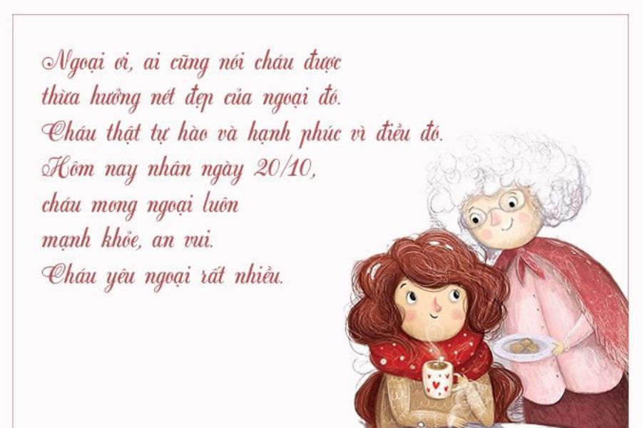 Mẫu thiệp 20/10 tặng bà (3)