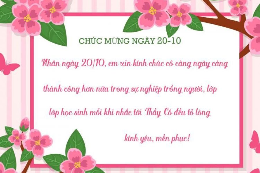 Mẫu thiệp 20/10 tặng cô giáo (4)
