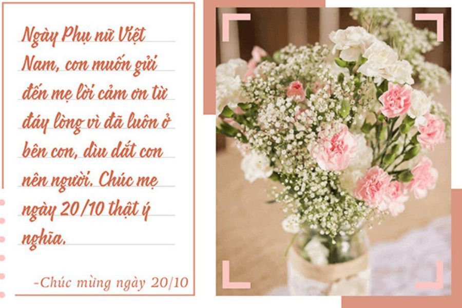 Mẫu thiệp 20/10 tặng mẹ (2)