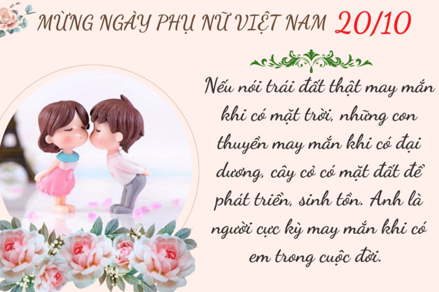 Mẫu thiệp 20/10 tặng người yêu (2)