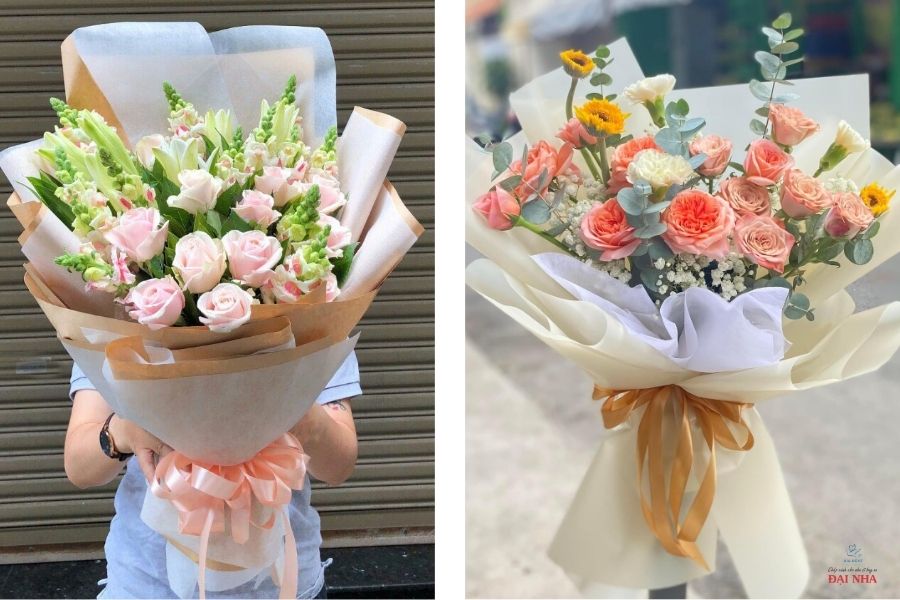 Mẫu bó hoa 20/11 đẹp.