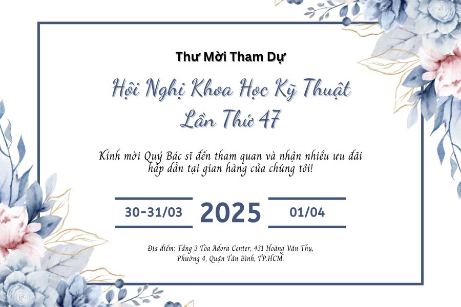 Thư mời tham dự hội nghị khoa học kỹ thuật lần thứ 47