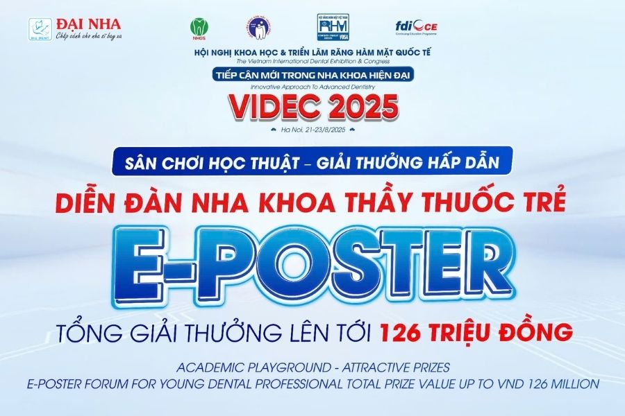Diễn đàn khoa học E-Poster tại VIDEC 2025.