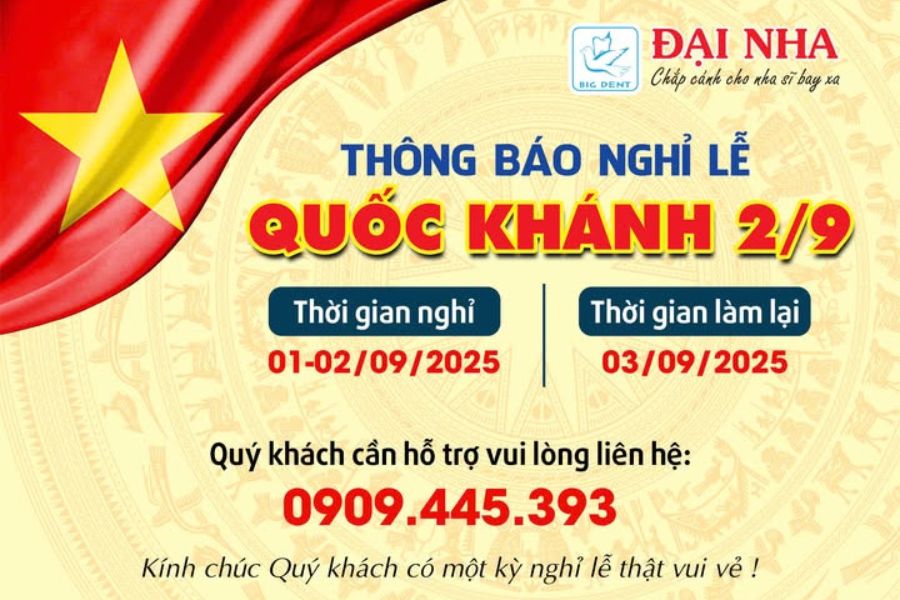 Lịch nghỉ Lễ Quốc Khánh 2/9.