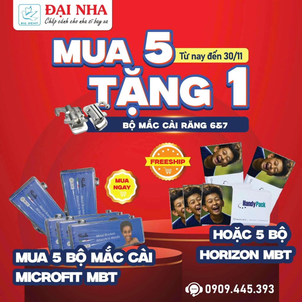Siêu sale nha khoa tháng 11 - Mắc cài MBT