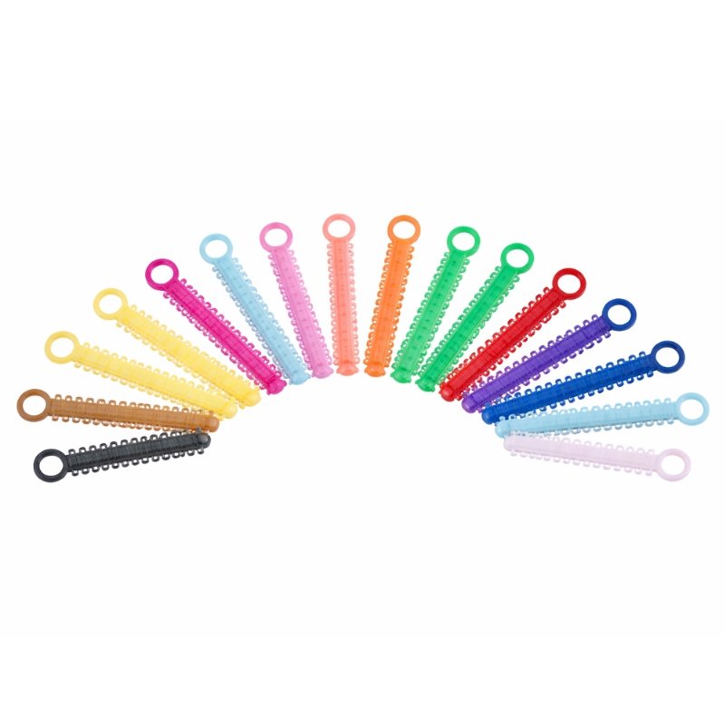 Thun buộc mắc cài nhiều màu