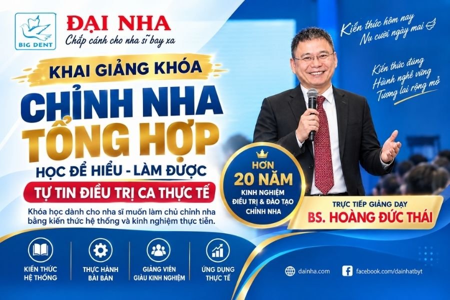 khóa học chỉnh nha