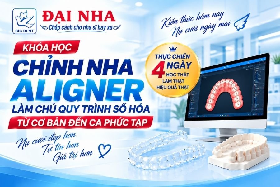 khóa học chỉnh nha aligner