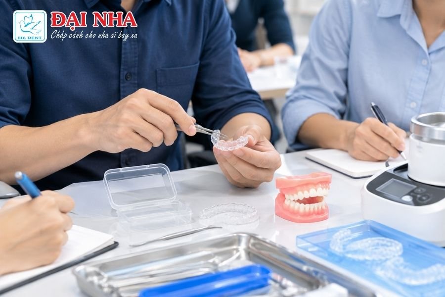 khóa chỉnh nha aligner