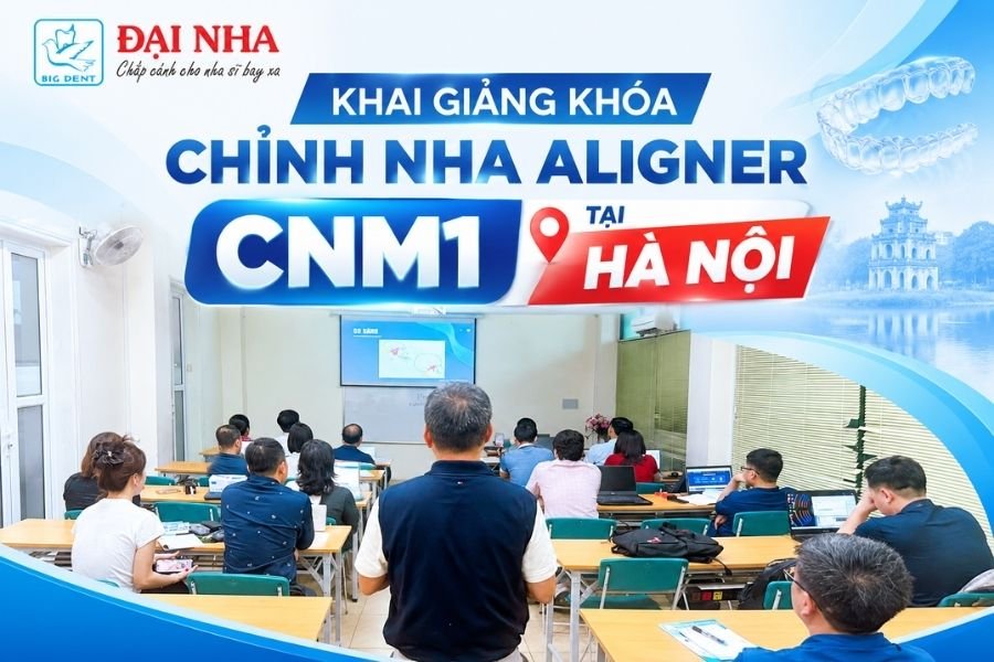 khai giảng cnm1 khóa học chỉnh nha aligner tại hà nội
